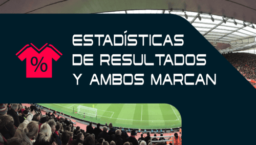 Estadísticas de resultados cuando ambos equipos marcan