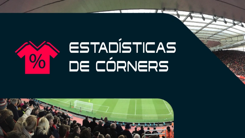 Estadísticas de córners en el partido