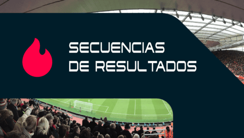 Secuencias de resultados en el partido