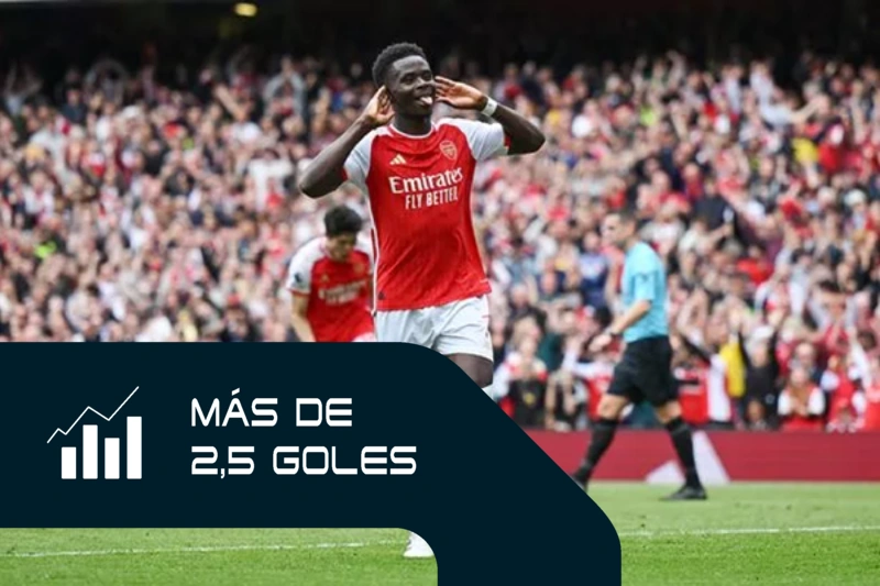 Más de 2,5 goles