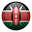 Kenia country flag