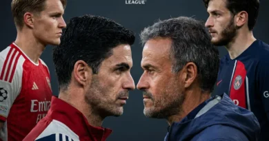 PSG vs Arsenal – Noticias y Probables Alineaciones